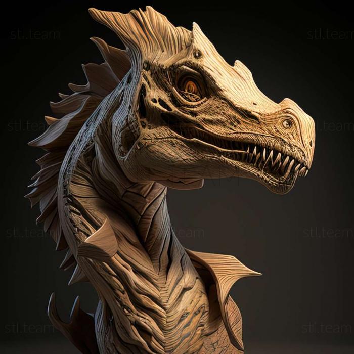 3D model Jeholosaurus (STL)